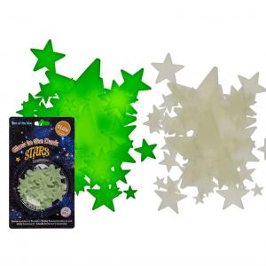 Glow in dark stjärnor 50st