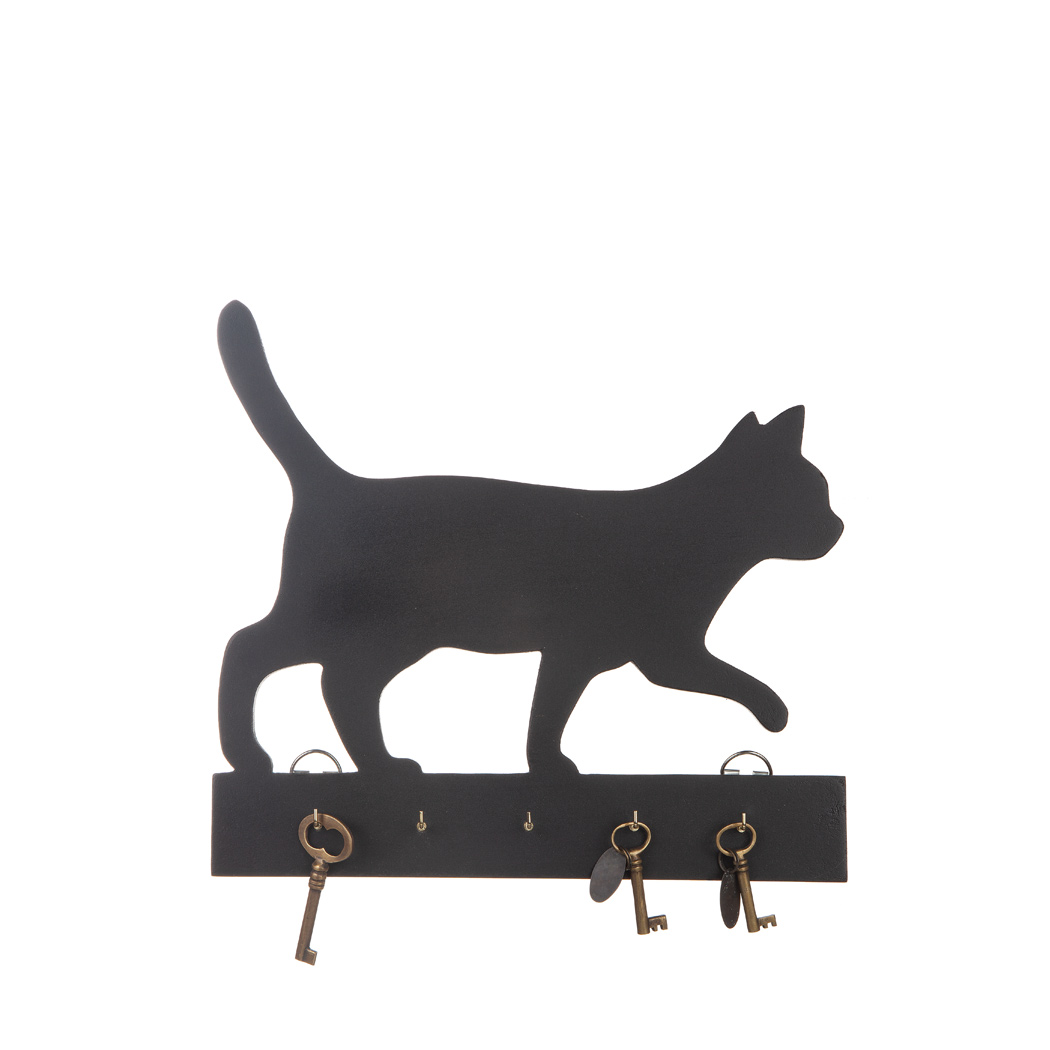 Hängare svart katt 30cm