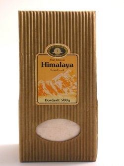 Himalaya Bordsalt finkorningt 0,5-1mm 500gr
