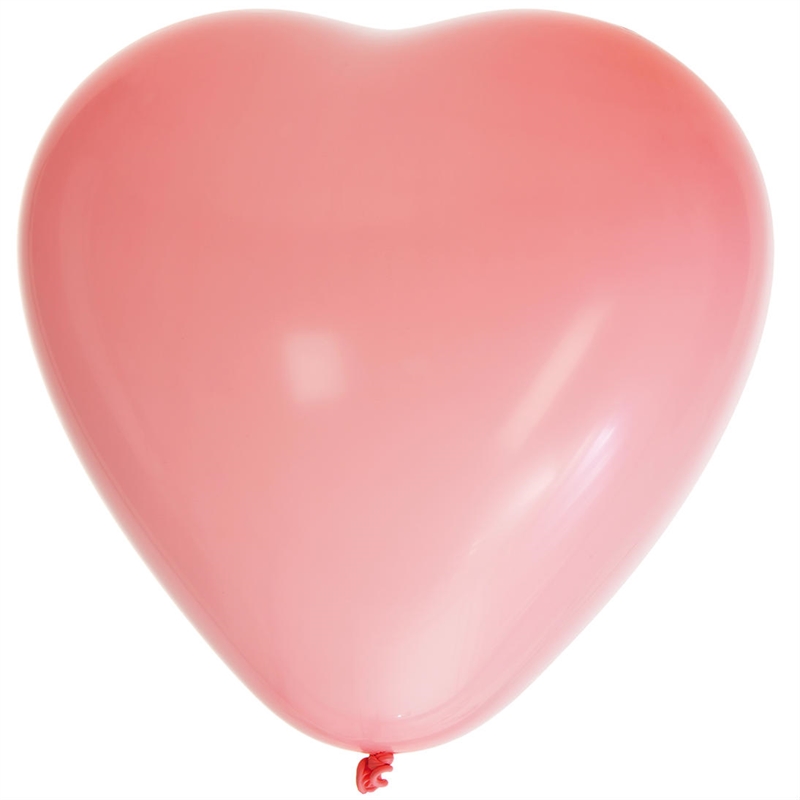 Hjärtballonger Rosa 8pack