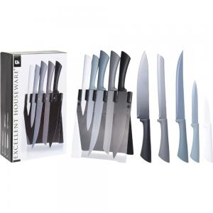 Knivställ + 5st knivar