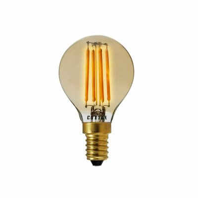 Lampa LED Klot E14 Amber 3,5w