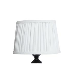 Lampskärm oval veckad H16xL24cm