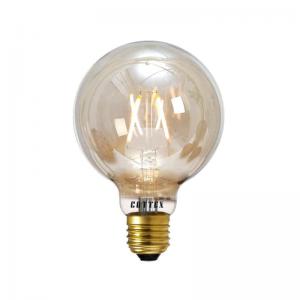 Lampa D95mm filament E27 0,6W Glob  Amber
