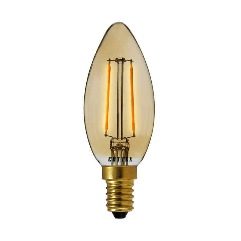 Lampa LED amber kron 2w