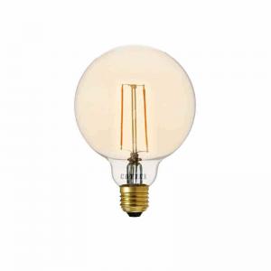 Lampa 125mm Amber LED 2w Glob 