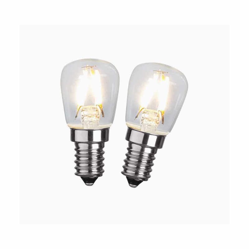 LED päronlampa 2-pack
