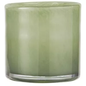 Ljuslykta Venecia grönt glas