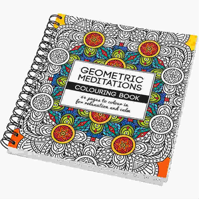 Målarbok Geometrisk För Vuxna