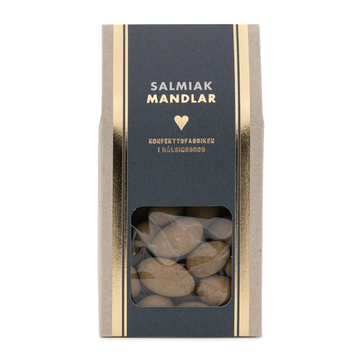 Mandel Salmiak & Choklad 150gr