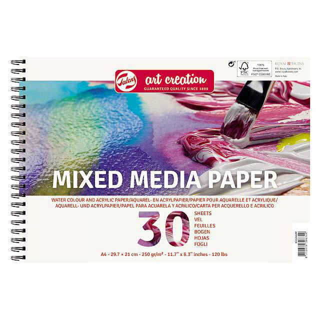 Block Mixed media A4 30blad