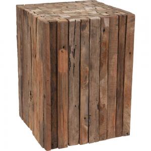 Pall återvunna pinnar teak H40cm