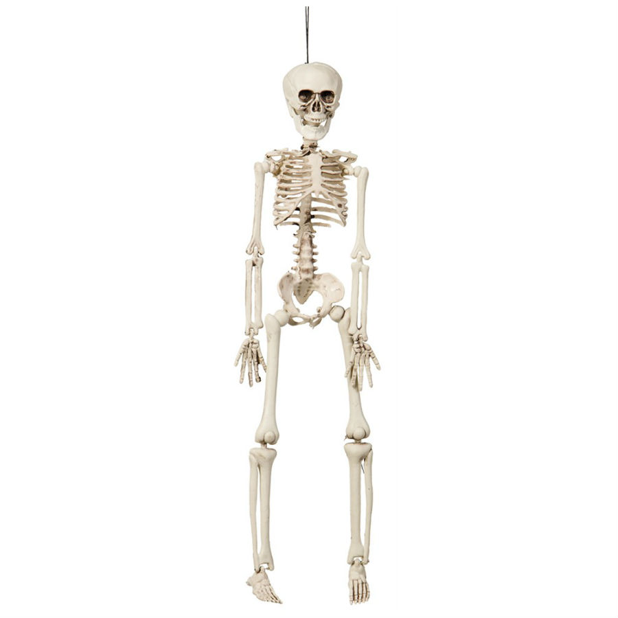 Skelett dekoration hängande L42cm