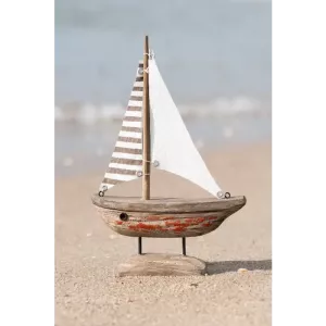 Skepp med randigt segel
