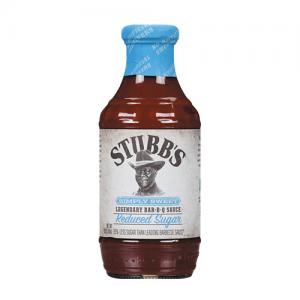 Stubbs BBQ-sås simpled sweet reduced sugar 510g Glutenfri