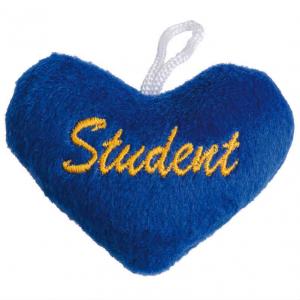 Studenthjärta Blått