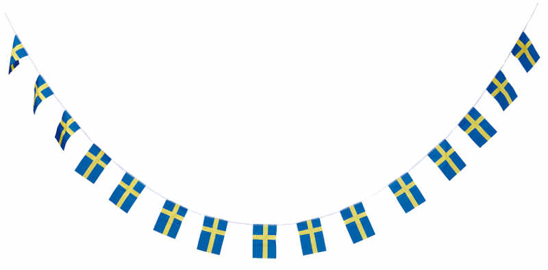 Sverige banderoll 6meter