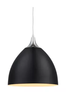 Taklampa svart plåt D35cm