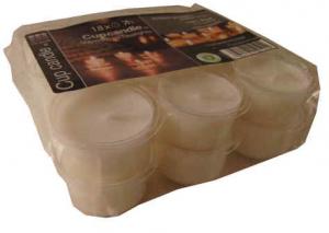 Värmeljus Miljövänlig återvunnen plast i koppen 18-pack