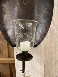 Värmeljuskopp H10cm med ornamnet