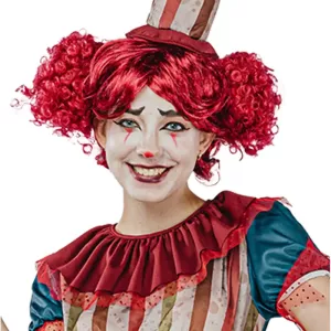 Vintage clown peruk