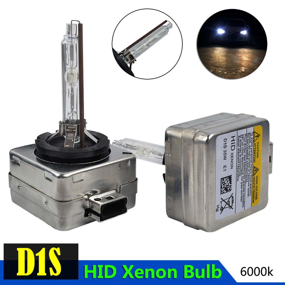 Gread Lights xenon brännare D1S 6000k 35W, 100 % passform och lång  livslängd, 2 delar