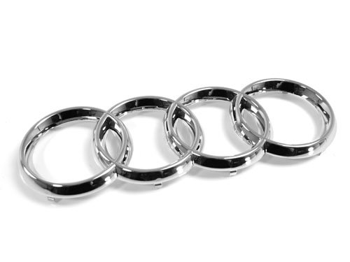 Audi emblem ringar till grillen 271 och 285 mm
