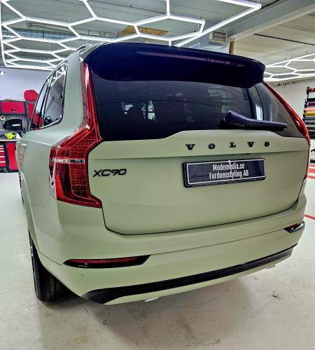 Volvo emblem baklucka logo märke svart silver