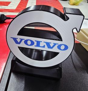 Volvo nattlampa LED dekoration lampa