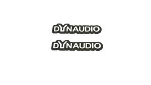 DYNAUDIO emblem till högtalarna. 2st högtalaremblem