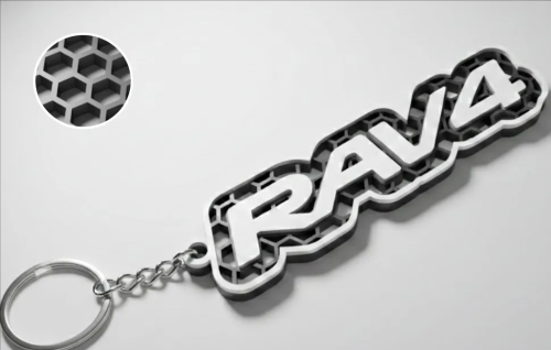 Toyota Rav4 nyckelring nyckelhänge