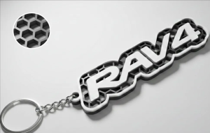 Toyota Rav4 nyckelring nyckelhänge