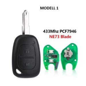 433mhz opel renault vivaro trafic master clio scenic