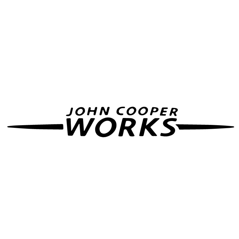 MINI John Cooper works dekaler sticker 2st