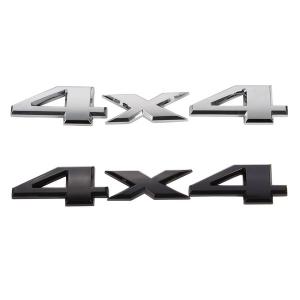 4x4 emblem till Dodge. Finns i svart och silver färg