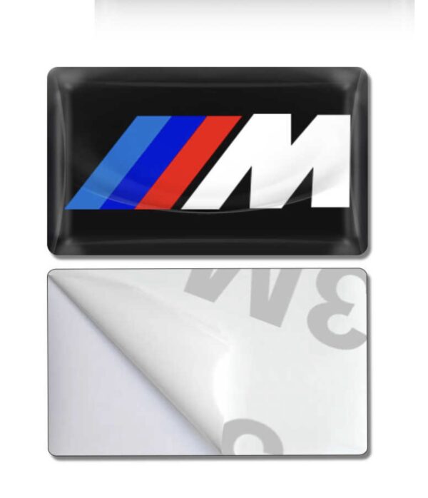 BMW M-Emblem till Ratt & Fälgar | 5-pack (17x9 mm)