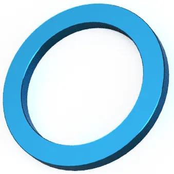 Navringar som omvandlar 72,2 till 54,1 mm