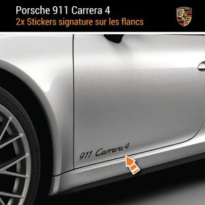 911 Carrera 4 / S logo stickers dekaler