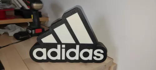 Adidas LED dekoration belysning nattlampa