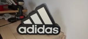 Adidas LED dekoration belysning nattlampa