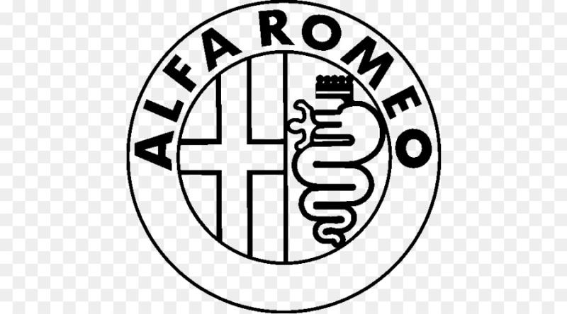Alfa Romeo logo dekal dekaler till bilen
