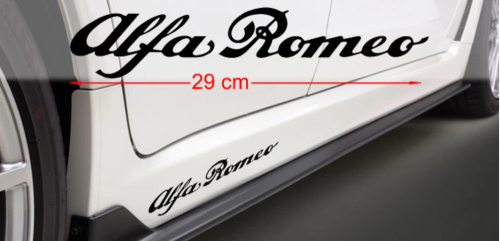 Alfa Romeo dekal 2st dekaler klistermärke