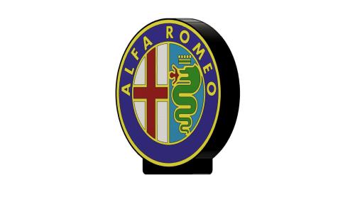 Alfa Romeo dekorationslampa nattlampa