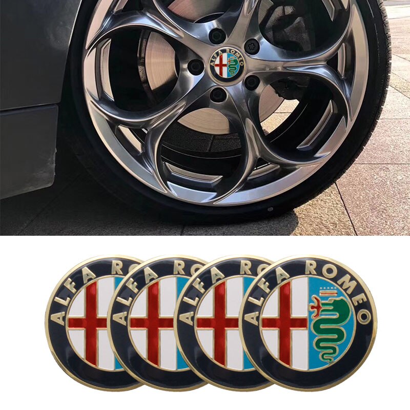 Alfa Romeo hjulnav emblem 56, 65 mm