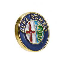 Alfa Romeo emblem till bilnyckel 2st