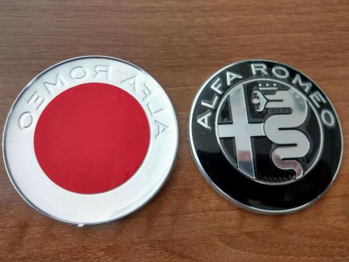 alfa romeo emblem till motorhuv bagagelucka