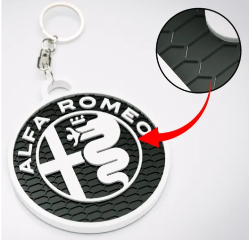 Alfa Romeo nyckelring nyckelhänge 3d
