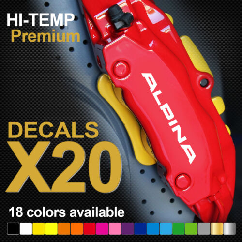 alpina logo bromsdekaler