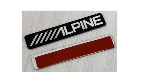 alpine emblem till högtalare