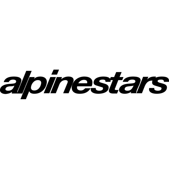 Alpinestars logo dekaler 2st klistermärke